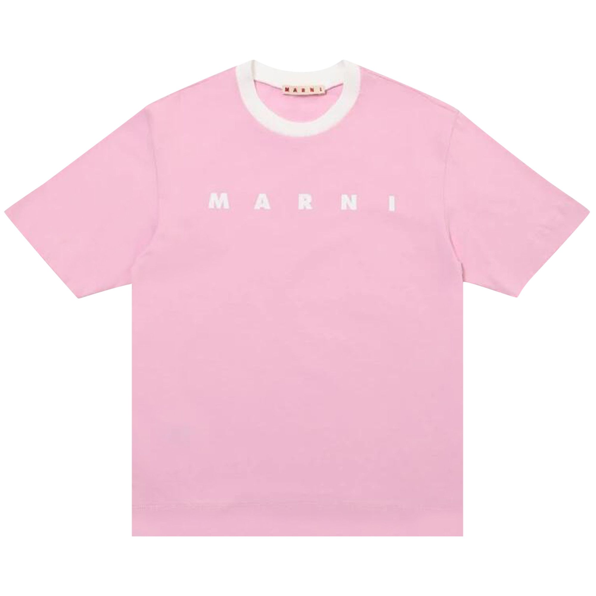 Buy Marni Kids Jersey T-Shirt 'Pink' - M01228 M00L9 0M345 | GOAT