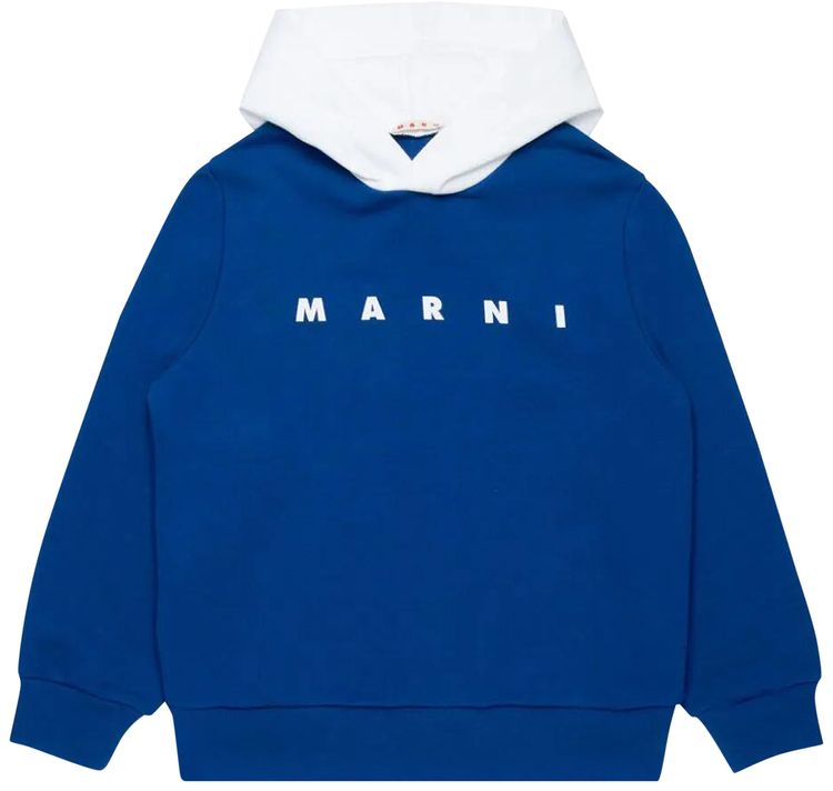 Marni Kids Hoodie Blue