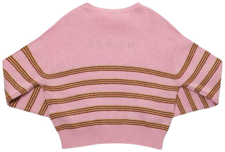 Marni Kids Mix Stripes Sweater PinkYellowRed