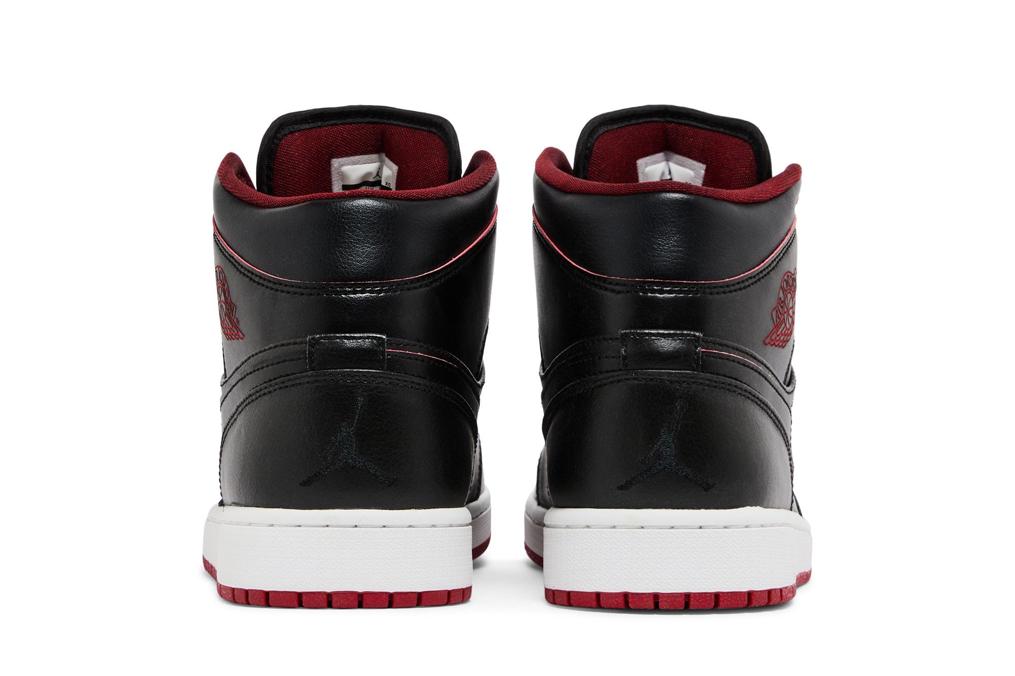 Size 11.5 Air Jordan 1 Mid Black Red
