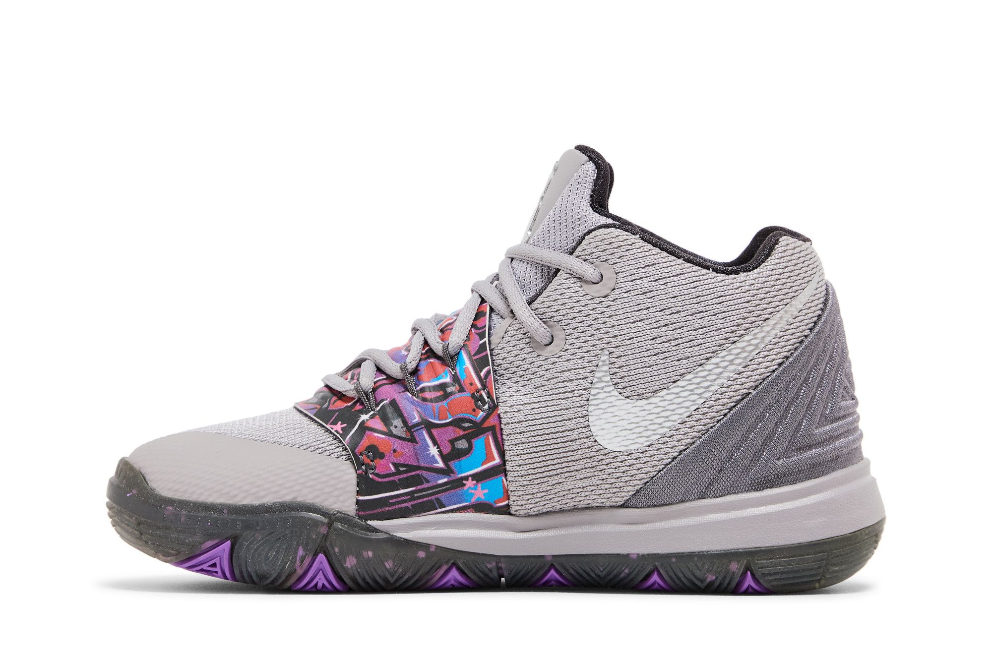 grey and purple kyrie 5