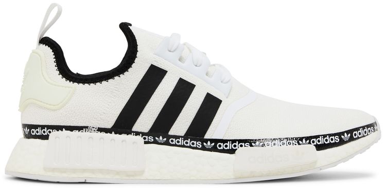 Adidas NMD R1 Logo Strip   Cloud White