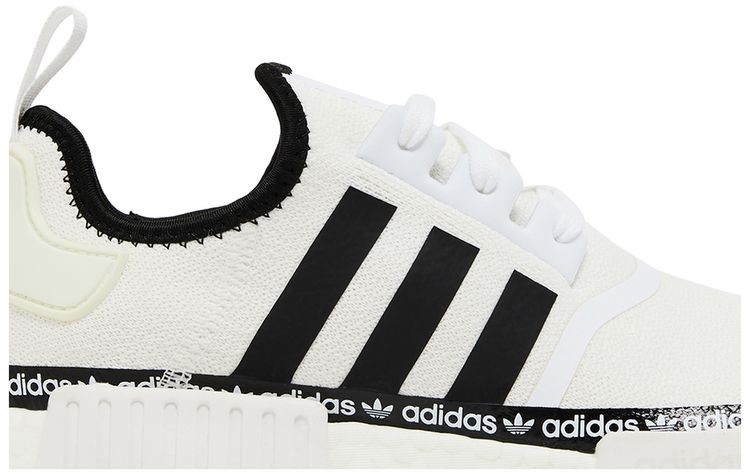 Adidas NMD R1 Logo Strip   Cloud White
