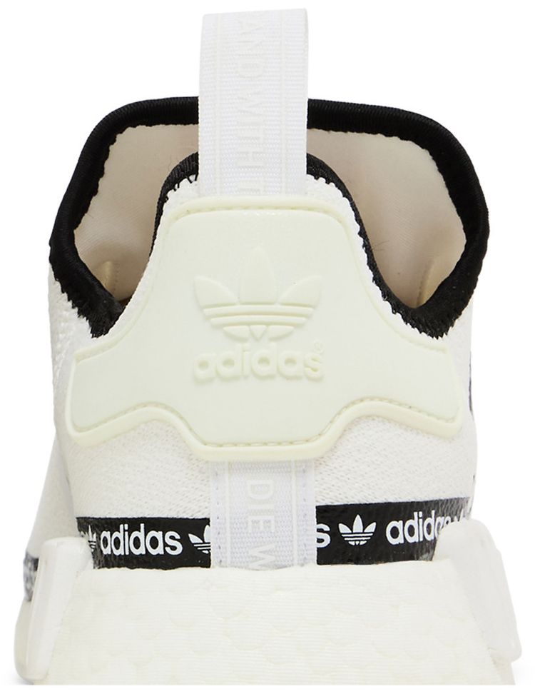 Adidas NMD R1 Logo Strip   Cloud White