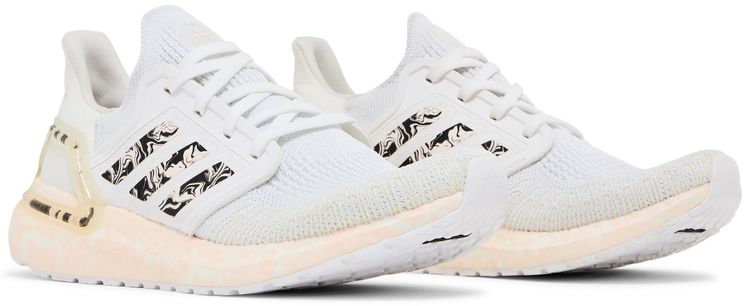Adidas Wmns Ultraboost 20 Glam Pack   White Pink Tint