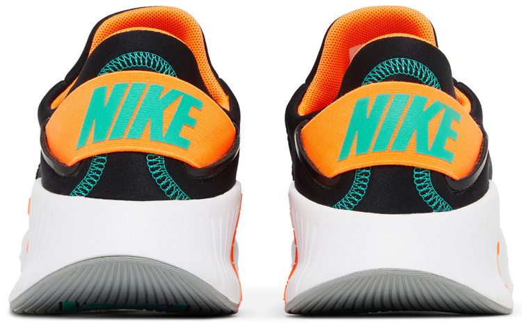 Nike Free Metcon 4 Black Total Orange Emerald