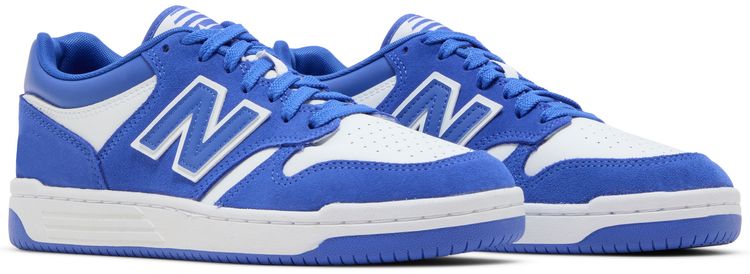 New Balance 480 Big Kid Marine Blue White