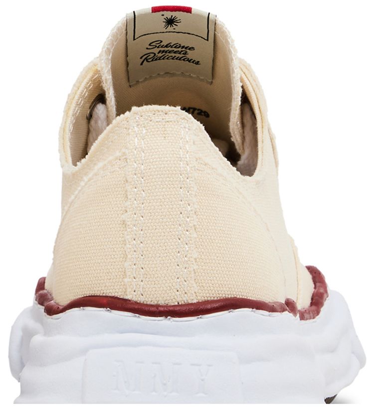 Maison Mihara Yasuhiro Peterson OG Sole Canvas Low Natural