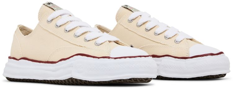 Maison Mihara Yasuhiro Peterson OG Sole Canvas Low Natural