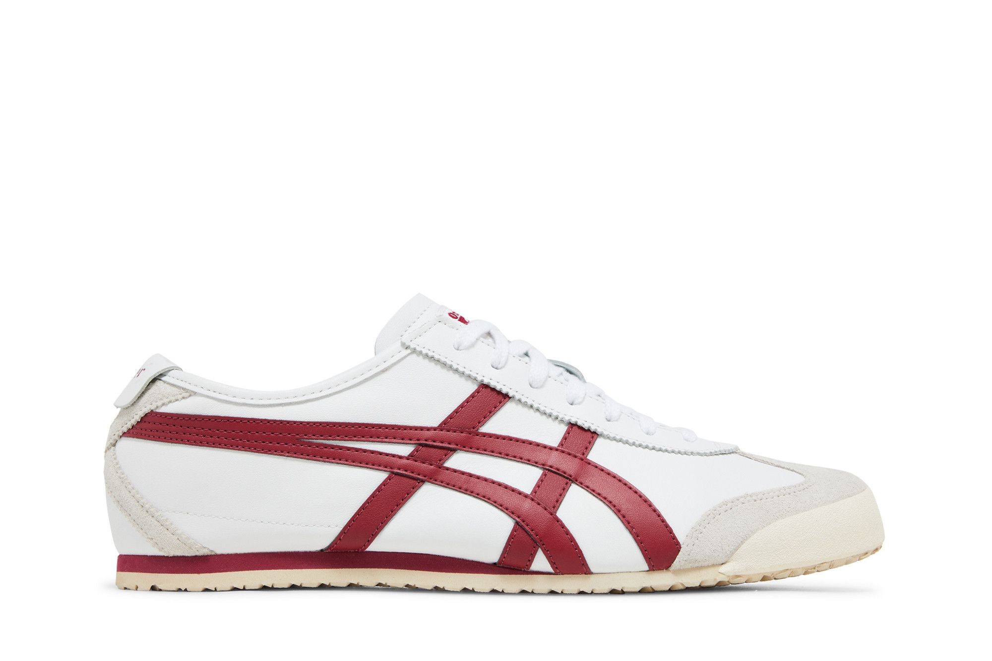 Onitsuka tiger mexico 66 white burgundy discount