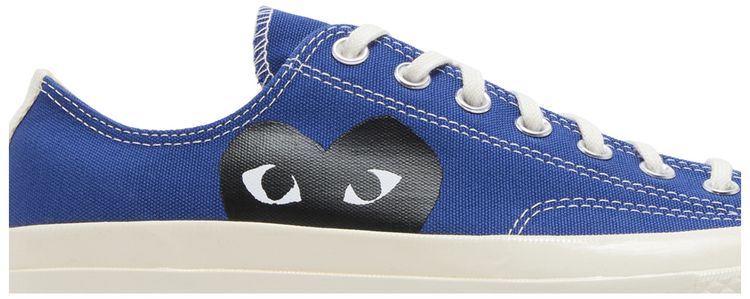 Comme des Garcons PLAY x Converse Chuck 70 Low Blue Quartz 2023