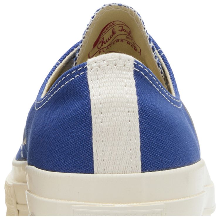 Comme des Garcons PLAY x Converse Chuck 70 Low Blue Quartz 2023