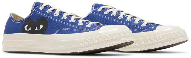 Comme des Garcons PLAY x Converse Chuck 70 Low Blue Quartz 2023
