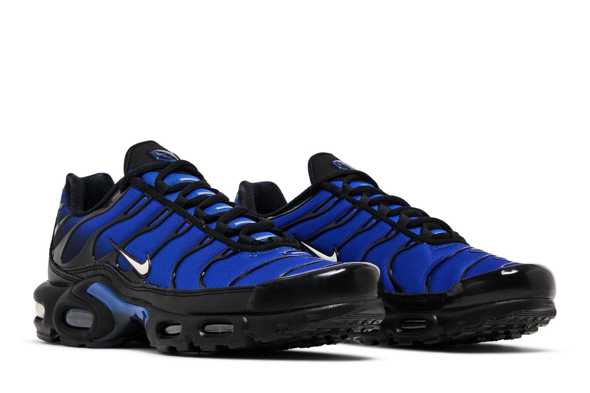 Buy Air Max Plus Premium Black Racer Blue FQ7331 001 GOAT