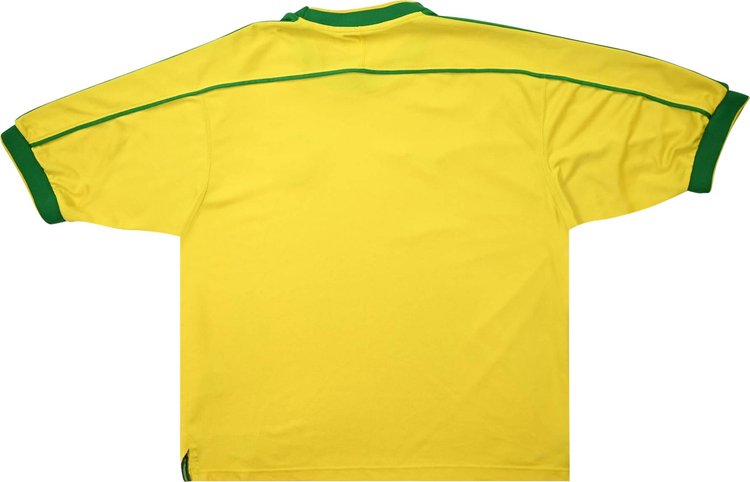 Nike Brazil 1998 Reissue Jersey Varsity MaizePine GreenLucky Green