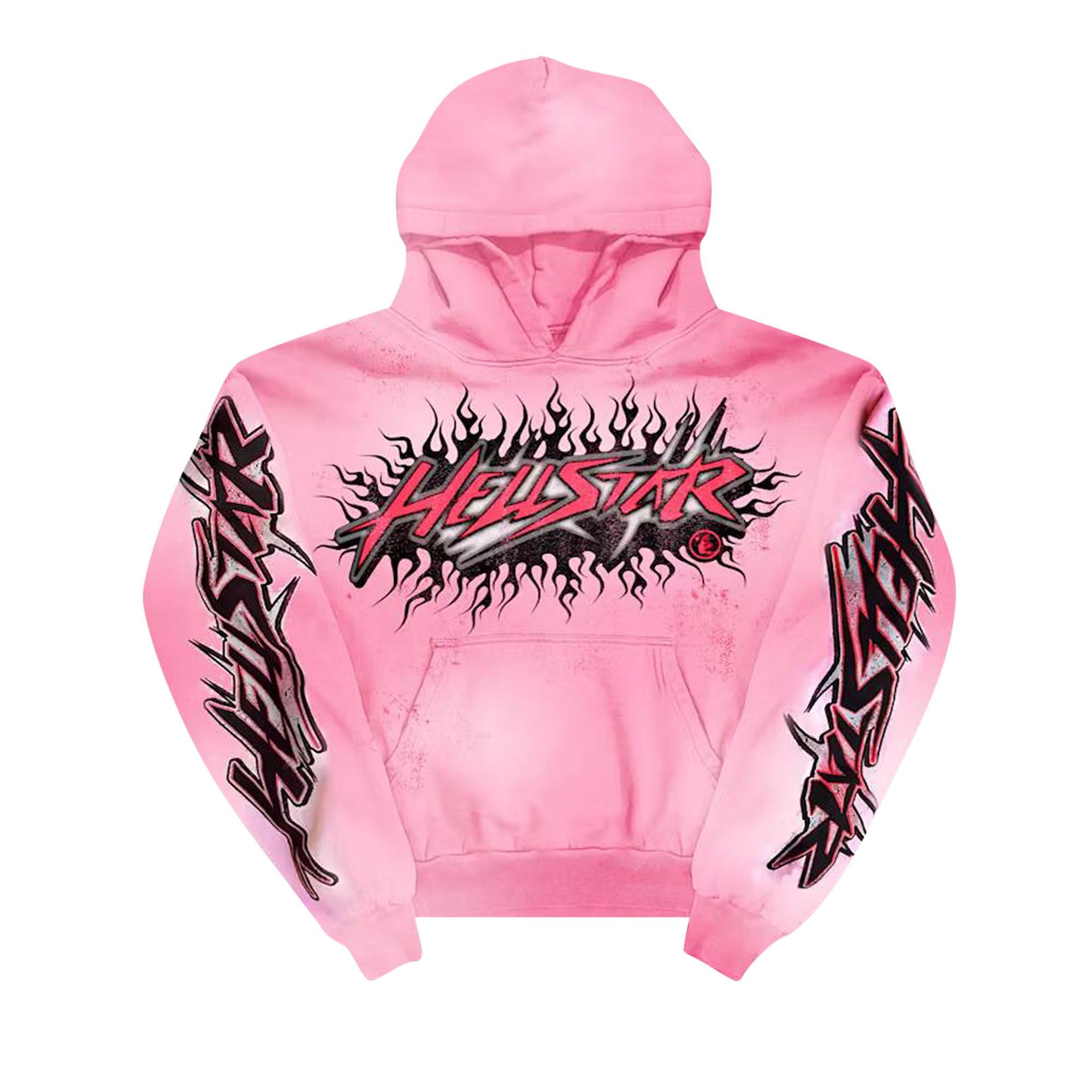 最適な価格 Buy 9357 - 'Pink' Hoodie Brain Without Brainwashed Hellstar ロッド