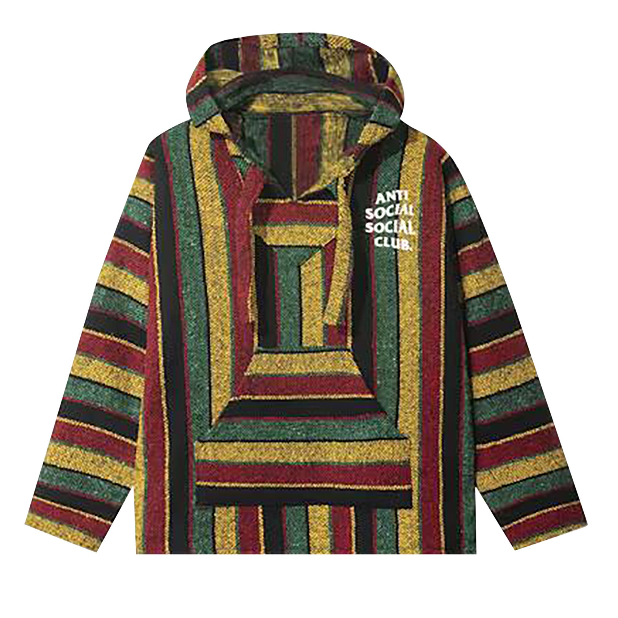 Rasta poncho hoodie discount