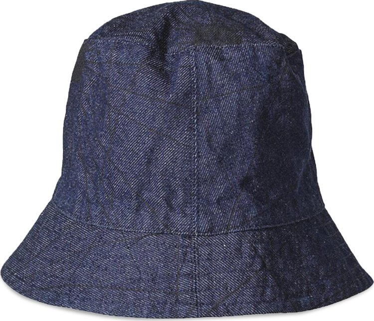 Engineered Garments Bucket Hat Indigo Nautical Print