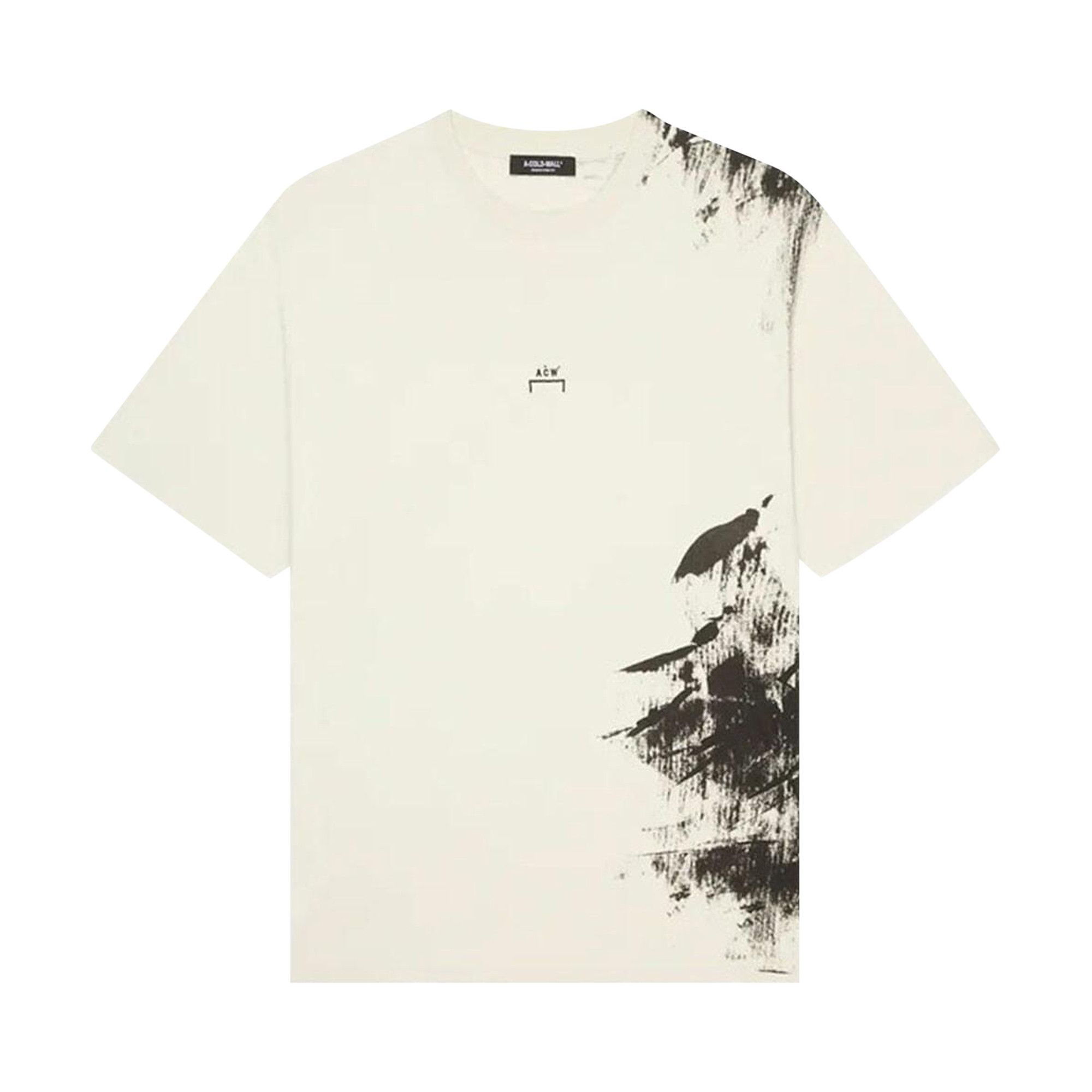 ★A-COLD-WALL★ Brush Stroke Short Sleeve T-Shirt BONE ACWMT Buy A-Cold-Wall* Brushstroke T-Shirt 'Bone' - ACWMTS188 BONE