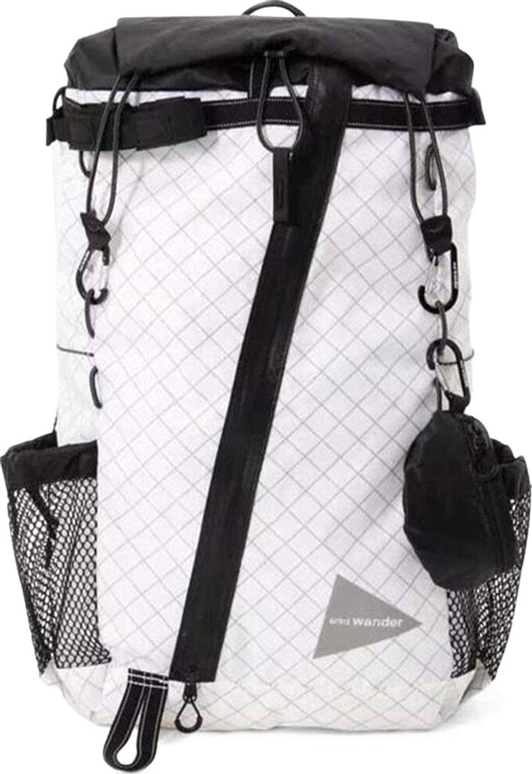 And Wander Ecopak Backpack Off White