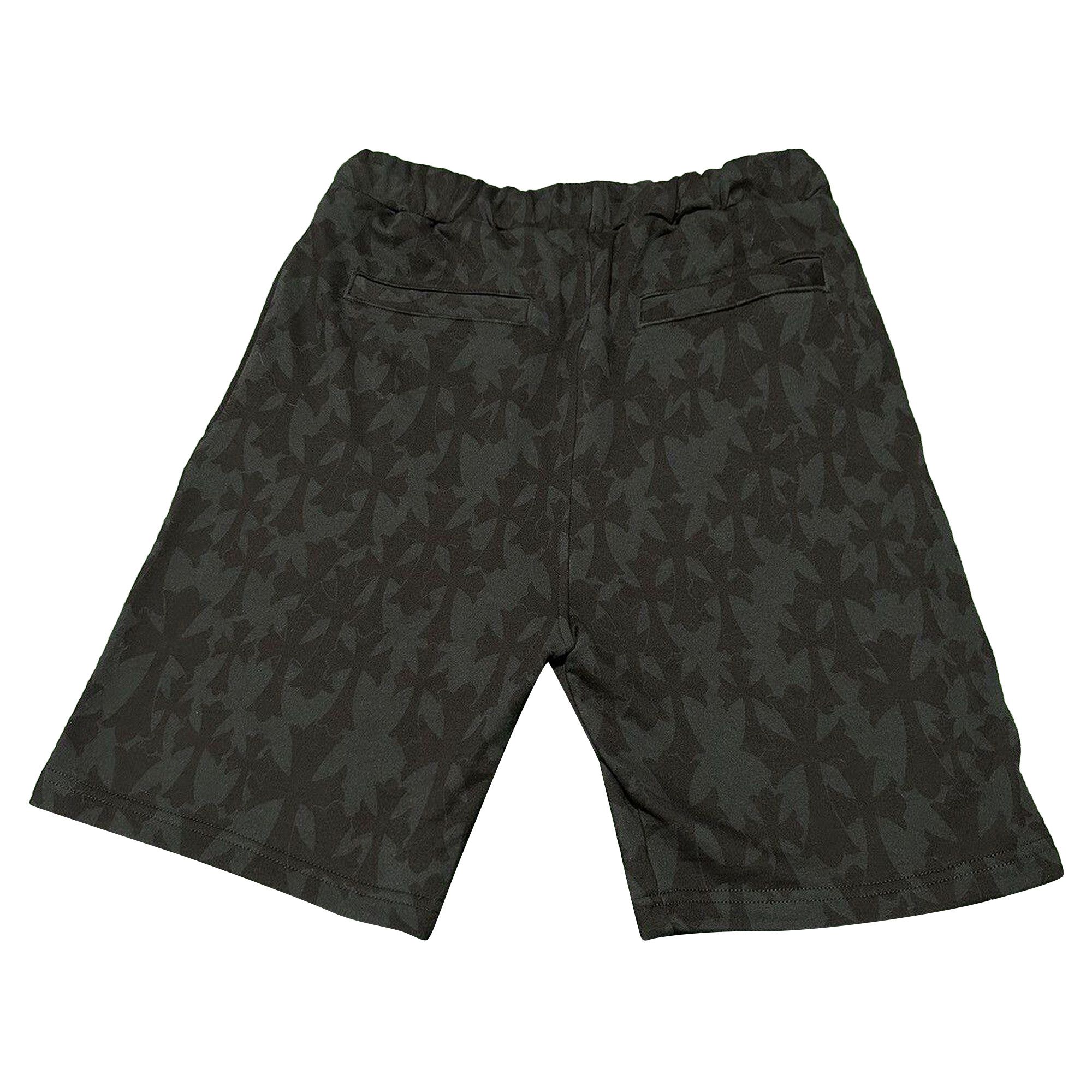 Buy Chrome Hearts Cemetery Cross Sweatshorts 'Black' - 1383