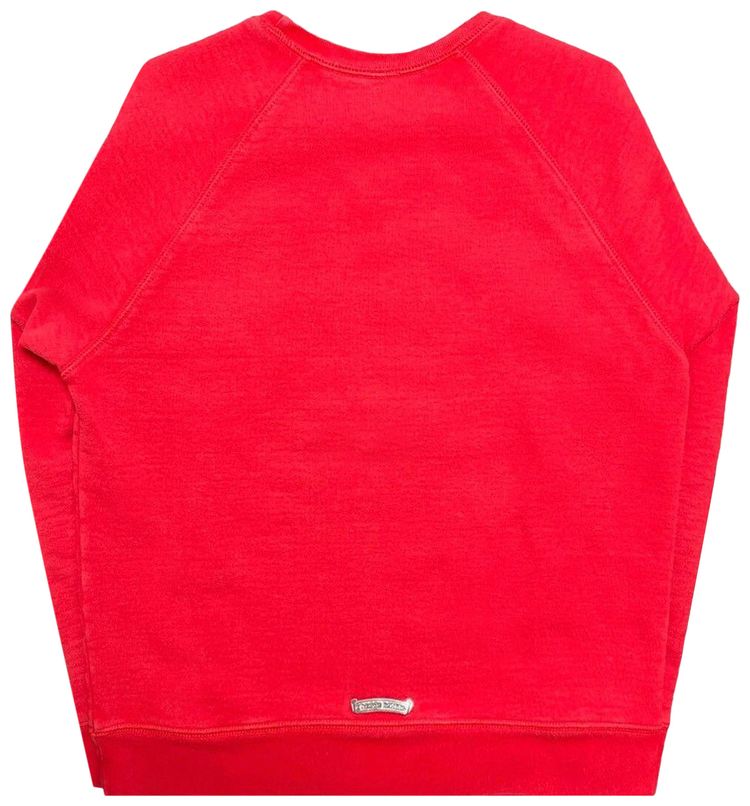 Chrome Hearts King Taco Crewneck Sweatshirt Red