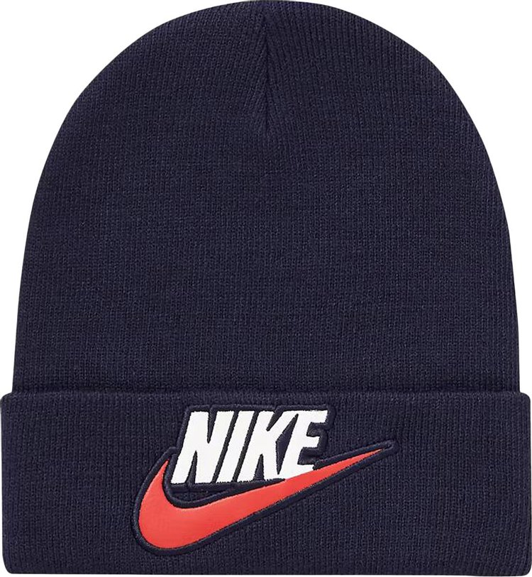 Supreme x Nike Beanie Navy