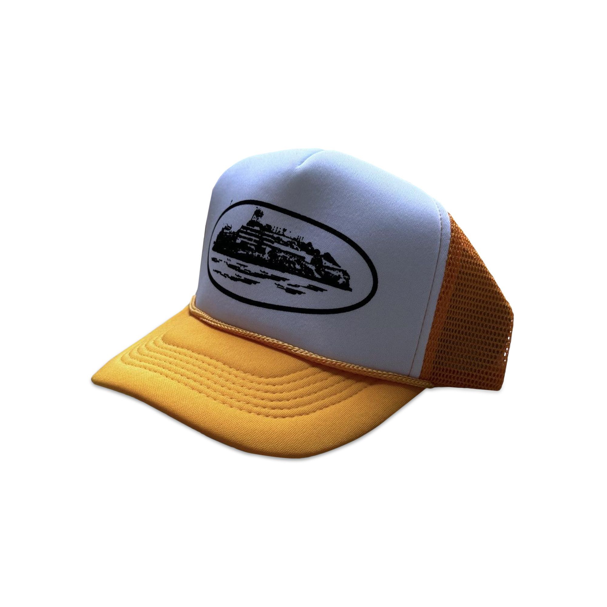 Buy Corteiz Alcatraz Trucker Hat 'Yellow' - 7892