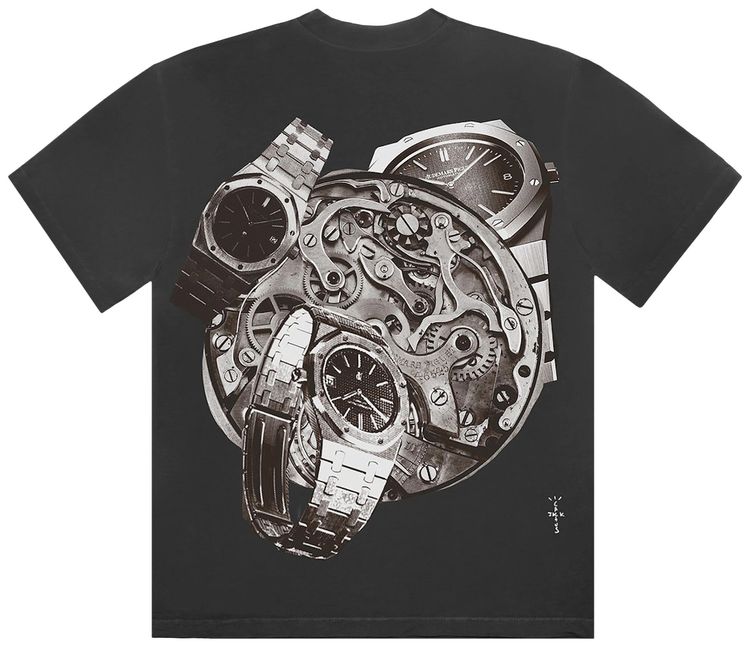 Cactus Jack by Travis Scott x Audemars Piguet Collage Tee Black