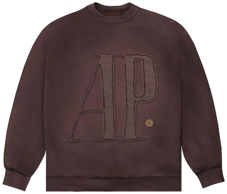 Cactus Jack by Travis Scott x Audemars Piguet Logo Crewneck Brown