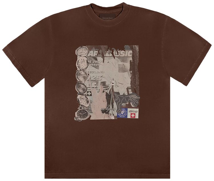 Cactus Jack by Travis Scott x Audemars Piguet Classic Tee Brown