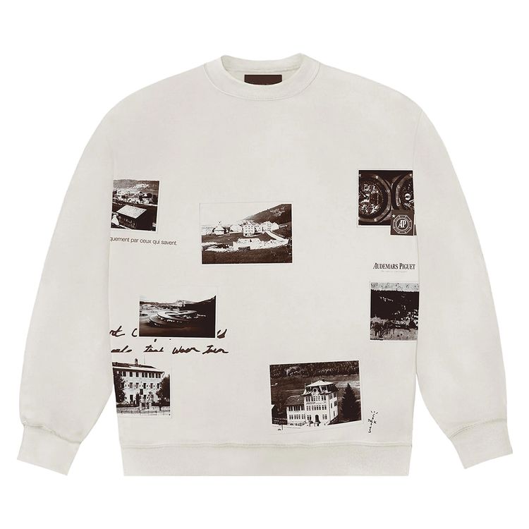 Cactus Jack by Travis Scott x Audemars Piguet Vintage Crewneck White