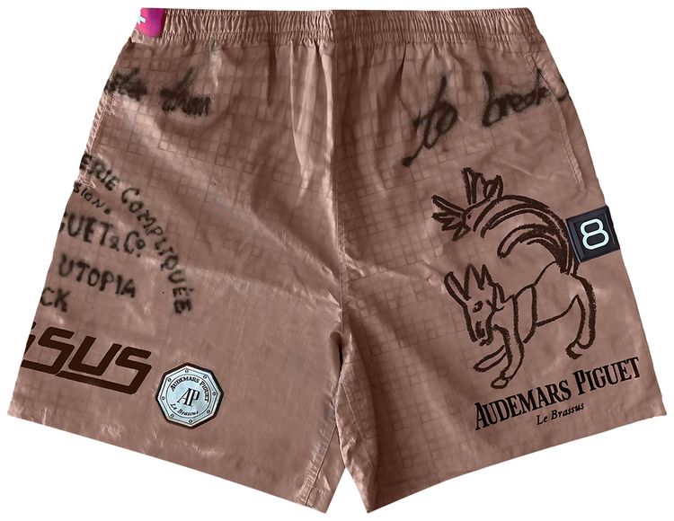 Cactus Jack by Travis Scott x Audemars Piguet Shorts Brown
