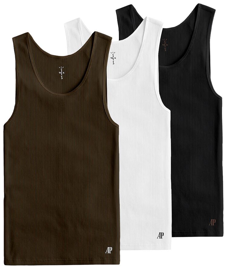 Cactus Jack by Travis Scott x Audemars Piguet 3 Pack Tanks Multicolor