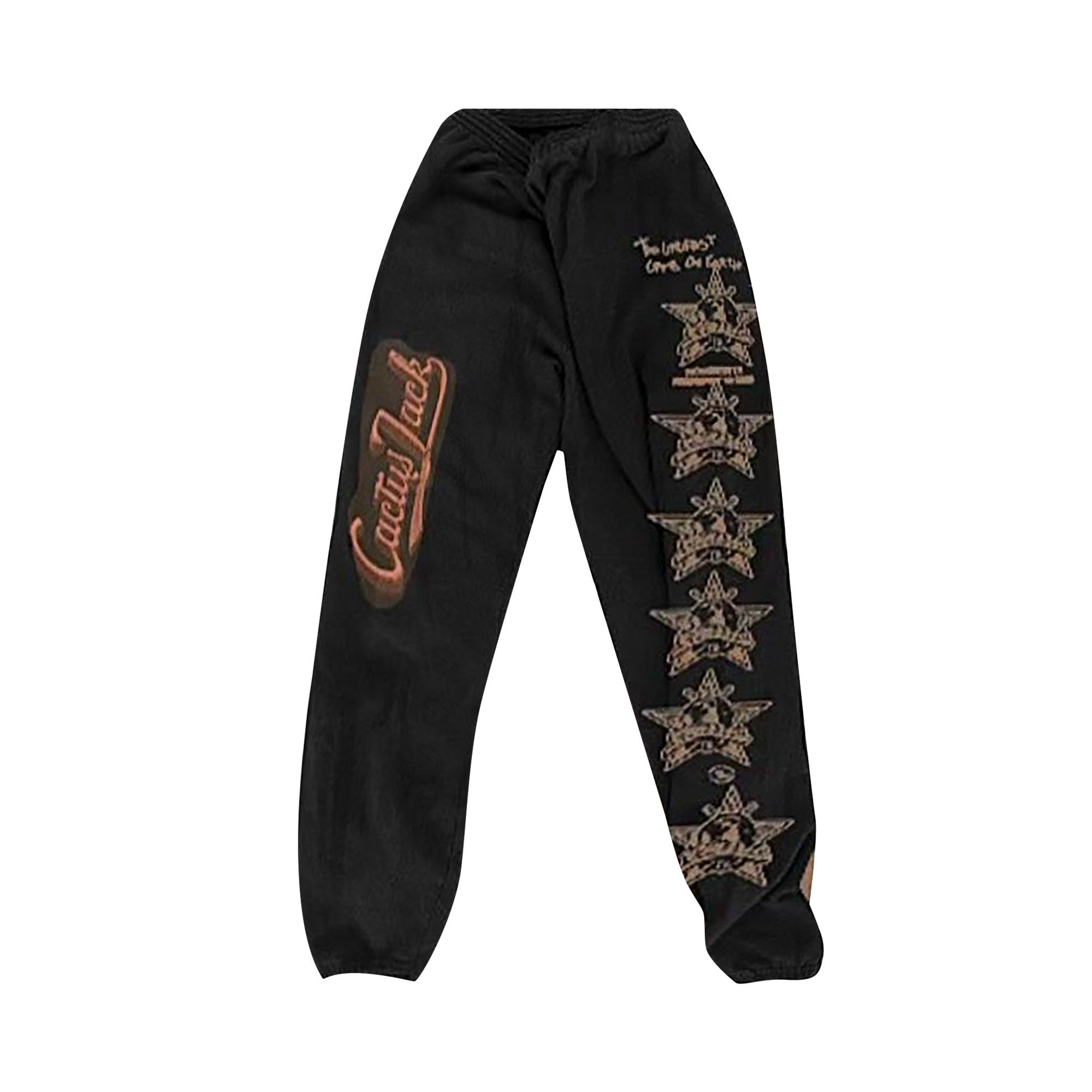 Size m Cactus Jack by Travis Scott Classic Logo Softball Sweatpants Black