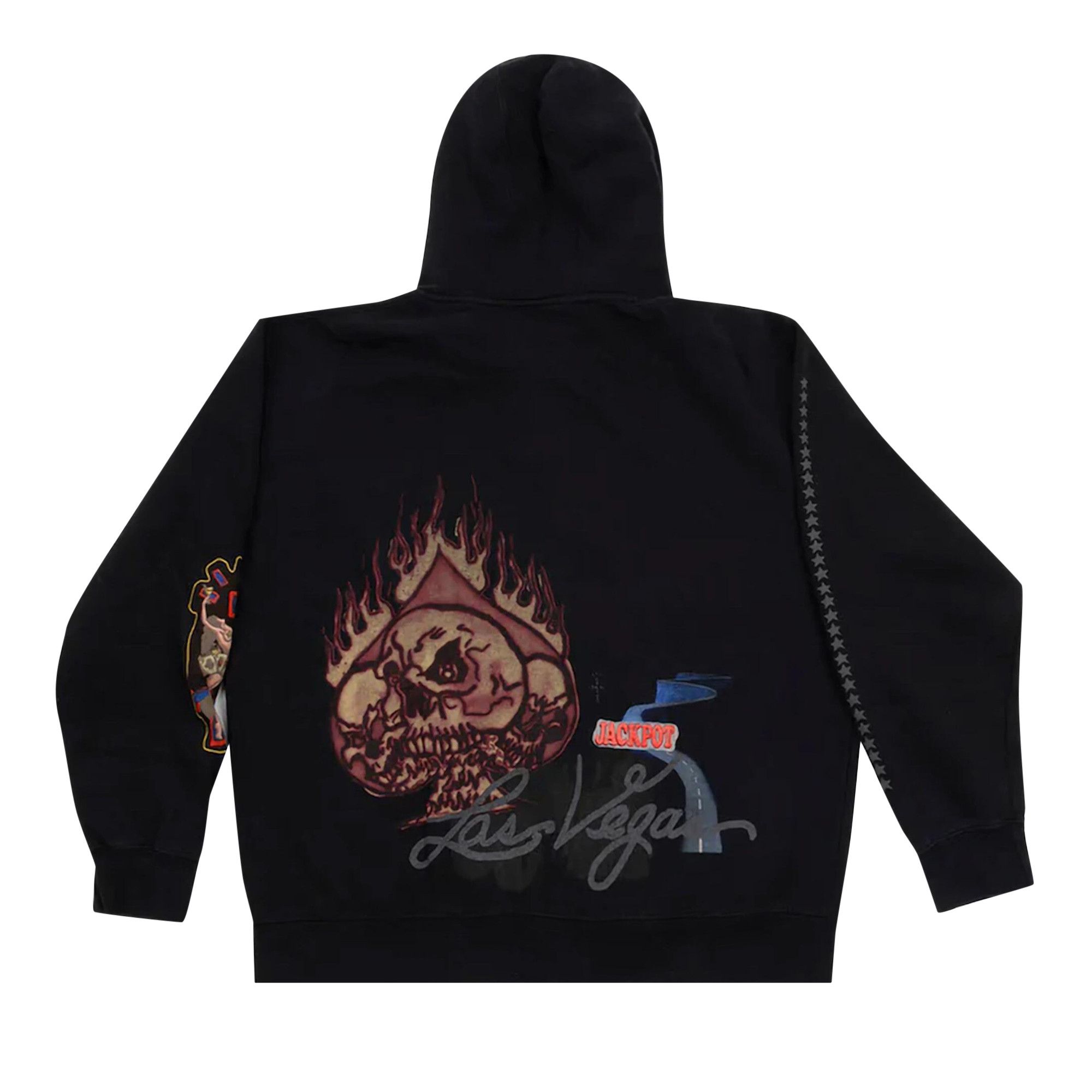 Buy Cactus Jack by Travis Scott Las Vegas Aces Zip Hoodie 'Black