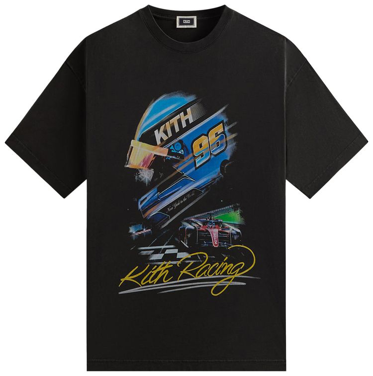 Kith F1 Vintage Tee Black