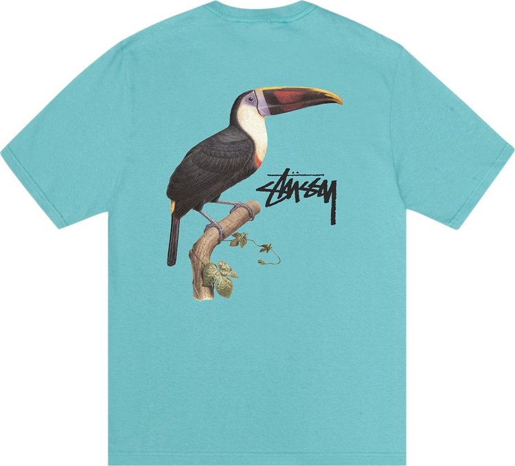 Stussy Toucan Tee Ocean