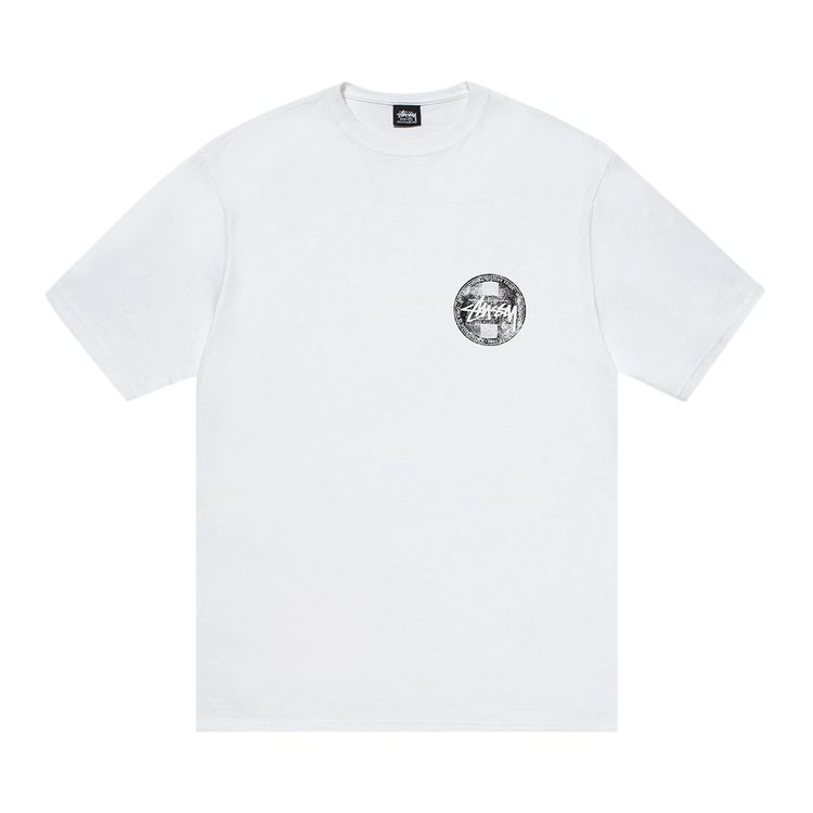 Stussy Dot Stamp Tee White