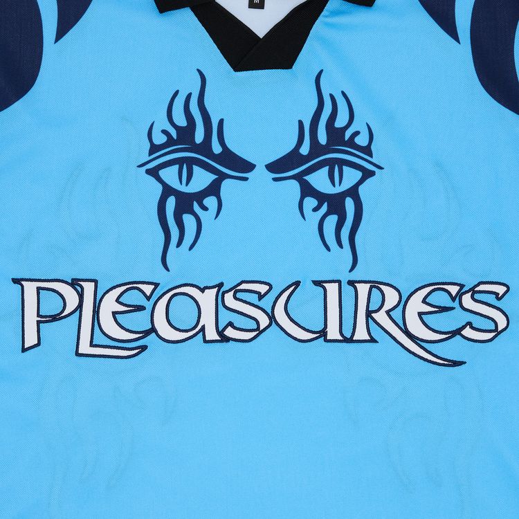 Pleasures Afterlife Soccer Jersey Blue