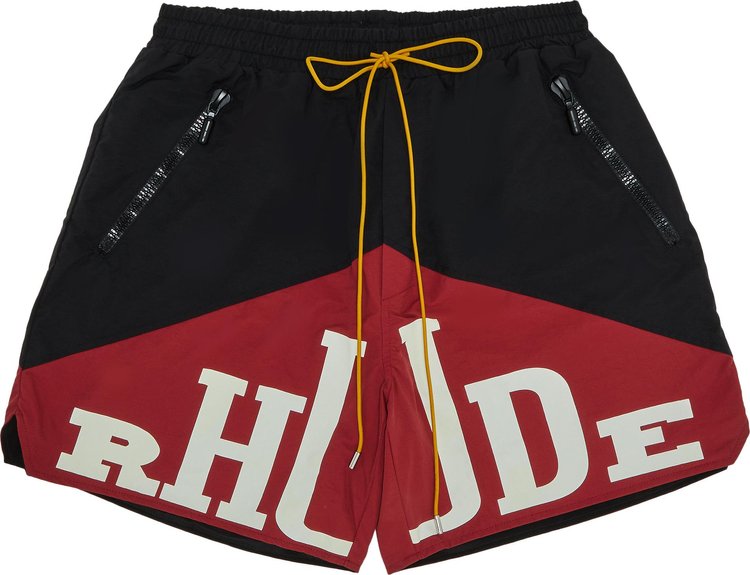 Rhude Yachting Short BlackMaroon