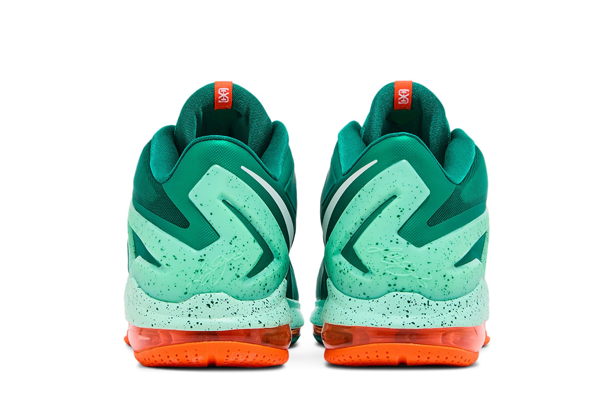 Lebron 11 low green top