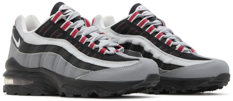 Nike Air Max 95 GS Particle Grey Red