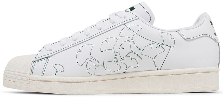 Adidas Superstar Pure Embroidered Katakana   Chalk White