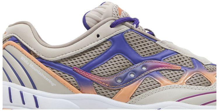 White Mountaineering x Saucony Grid Web Purple Orange