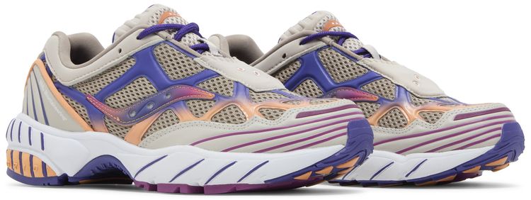 White Mountaineering x Saucony Grid Web Purple Orange