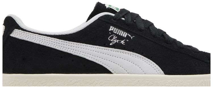 Puma Clyde Hairy Suede   Black