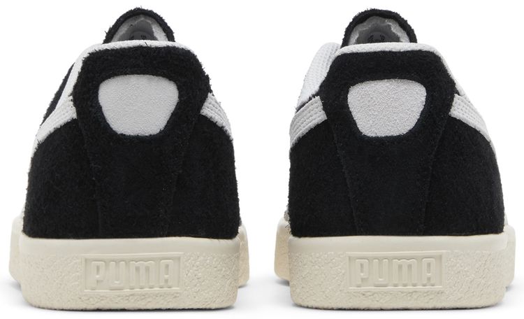 Puma Clyde Hairy Suede   Black