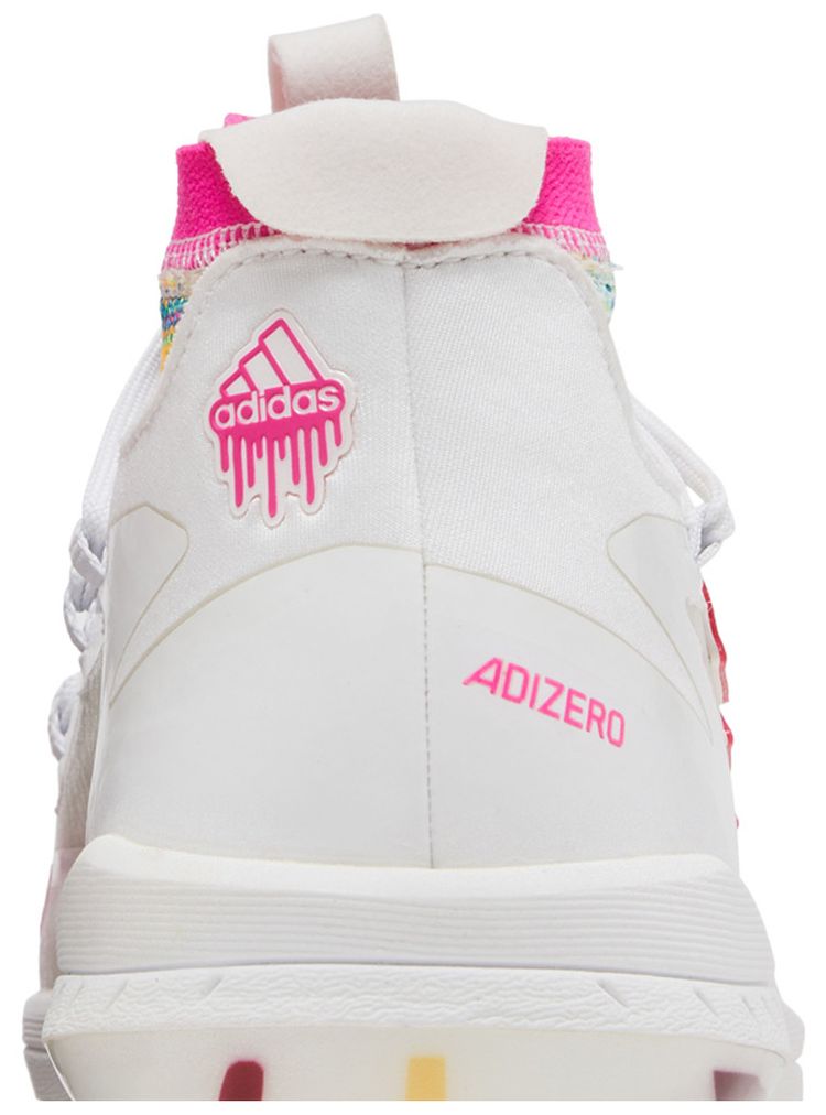 Adidas Adizero Afterburner 8 NWV Dripped Out   White Shock Pink