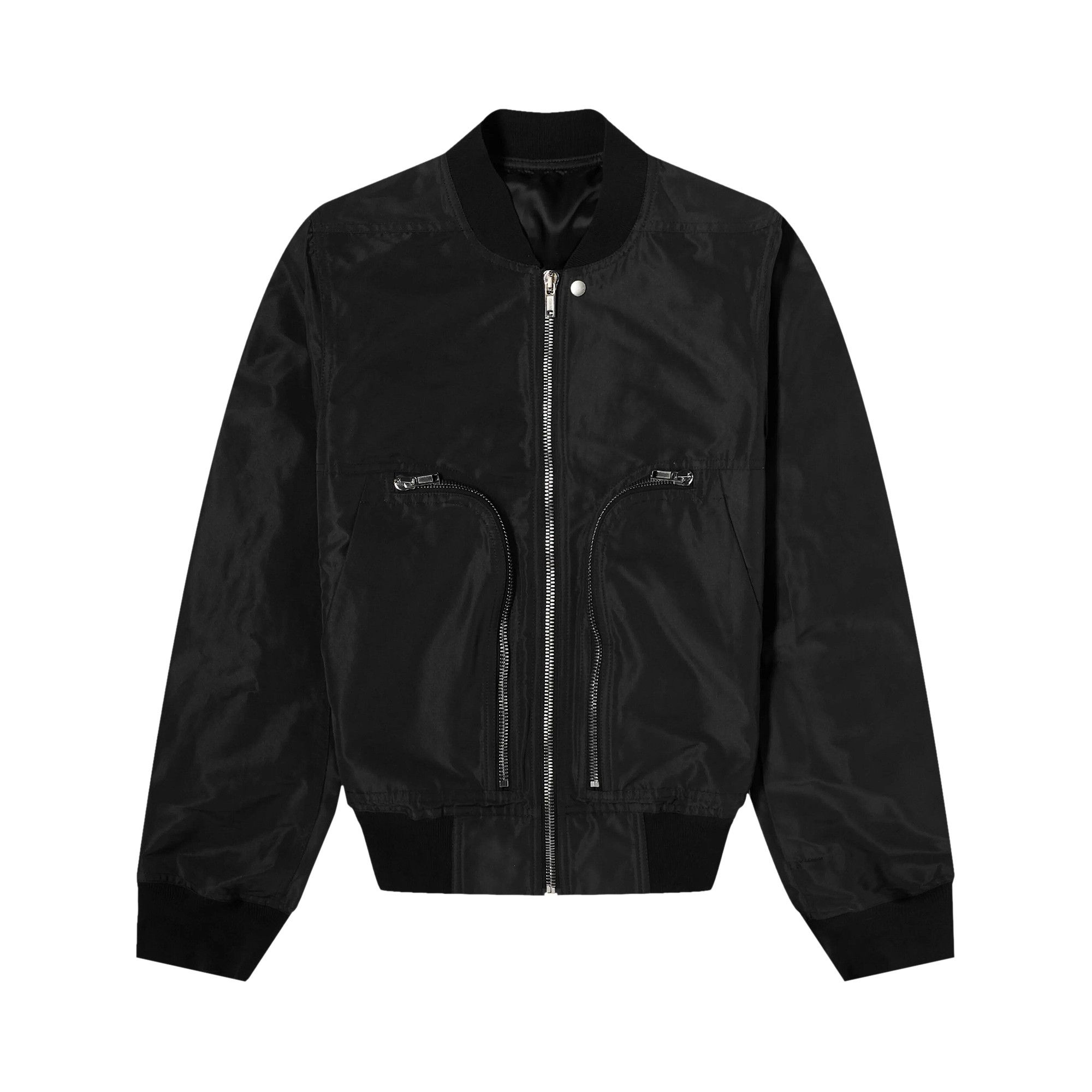 ジャケット・アウター Rick owens bauhaus flight jacket Black Hollywood Bauhaus Leather Flight Jacket by Rick Owens